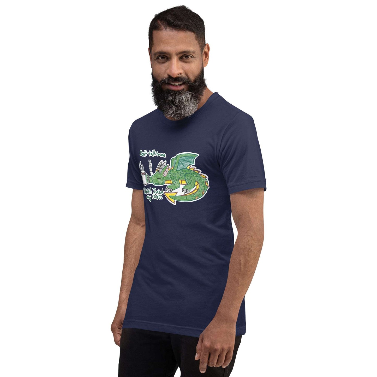 Coffee Dragon Men's tee
