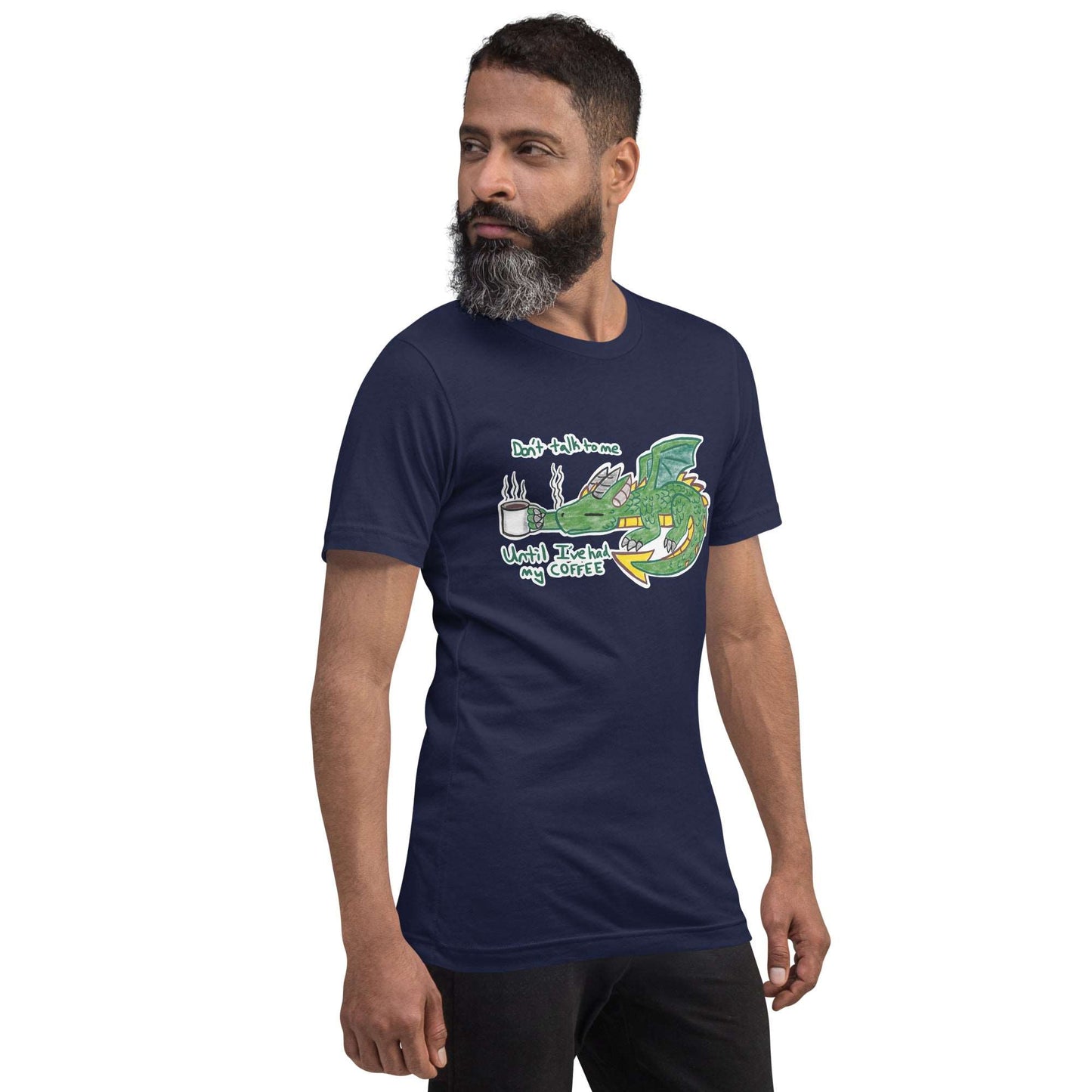 Coffee Dragon Men's tee