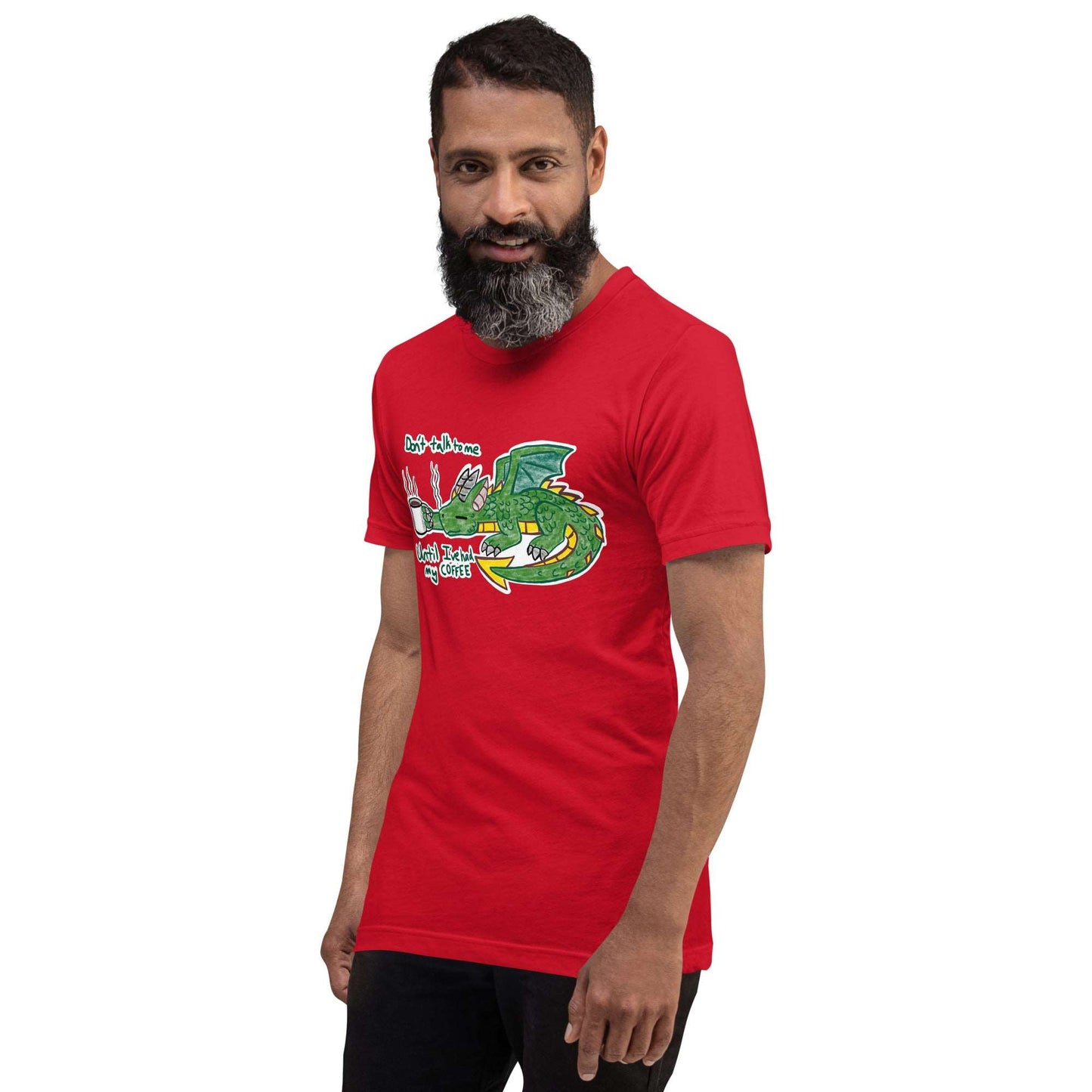 Coffee Dragon Men's tee