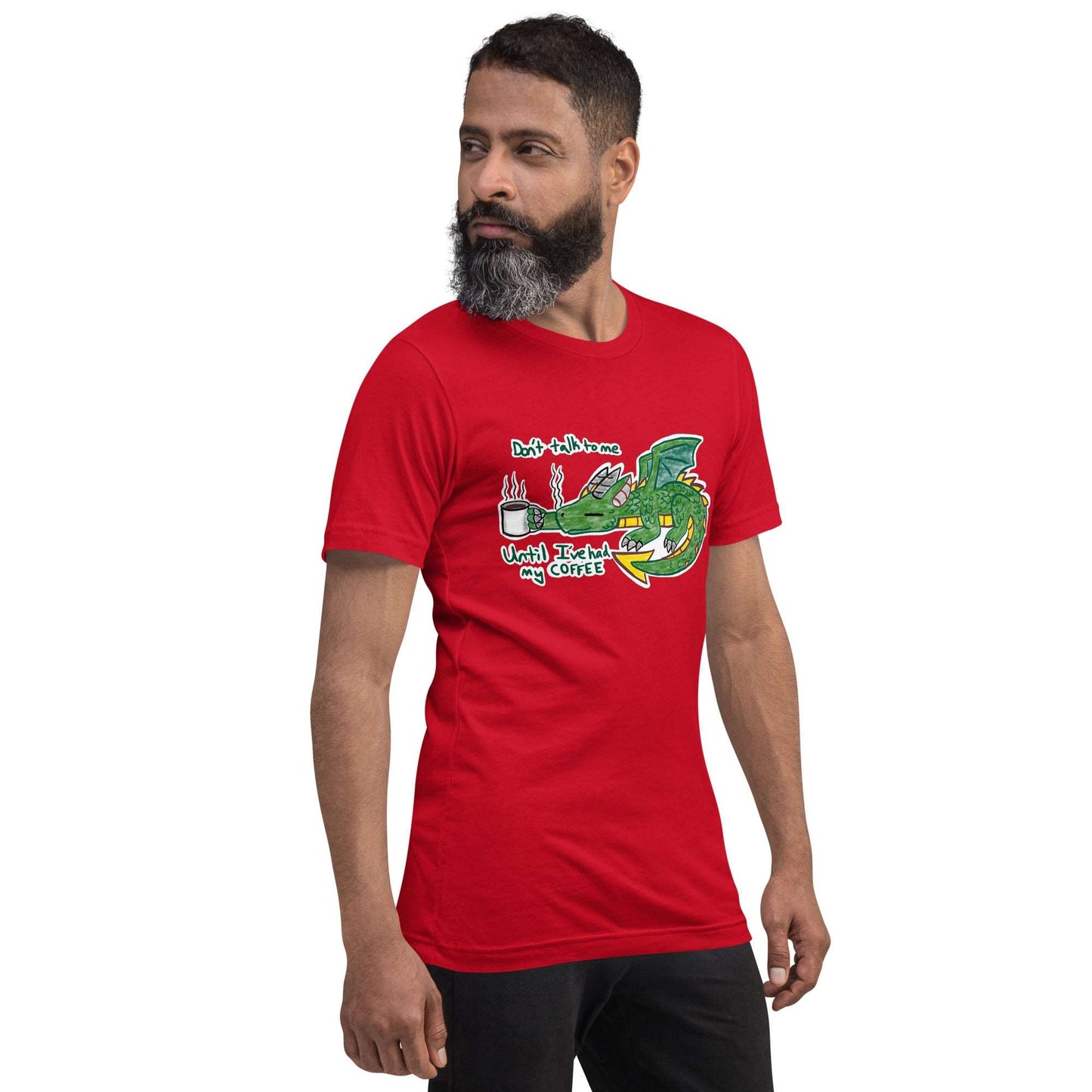 Coffee Dragon Men's tee