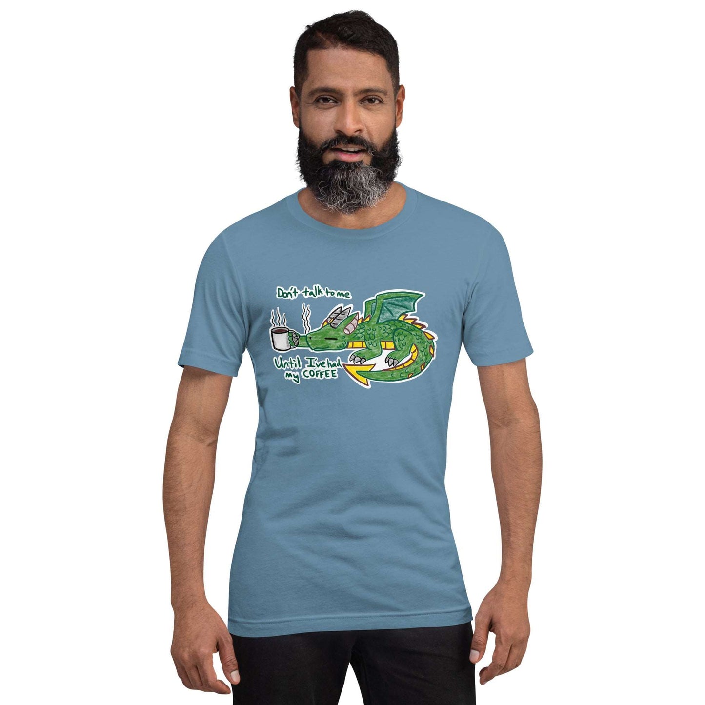 Coffee Dragon Men's tee
