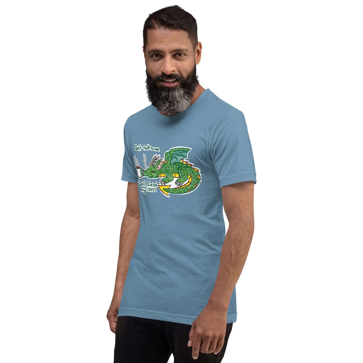 Coffee Dragon Men's tee