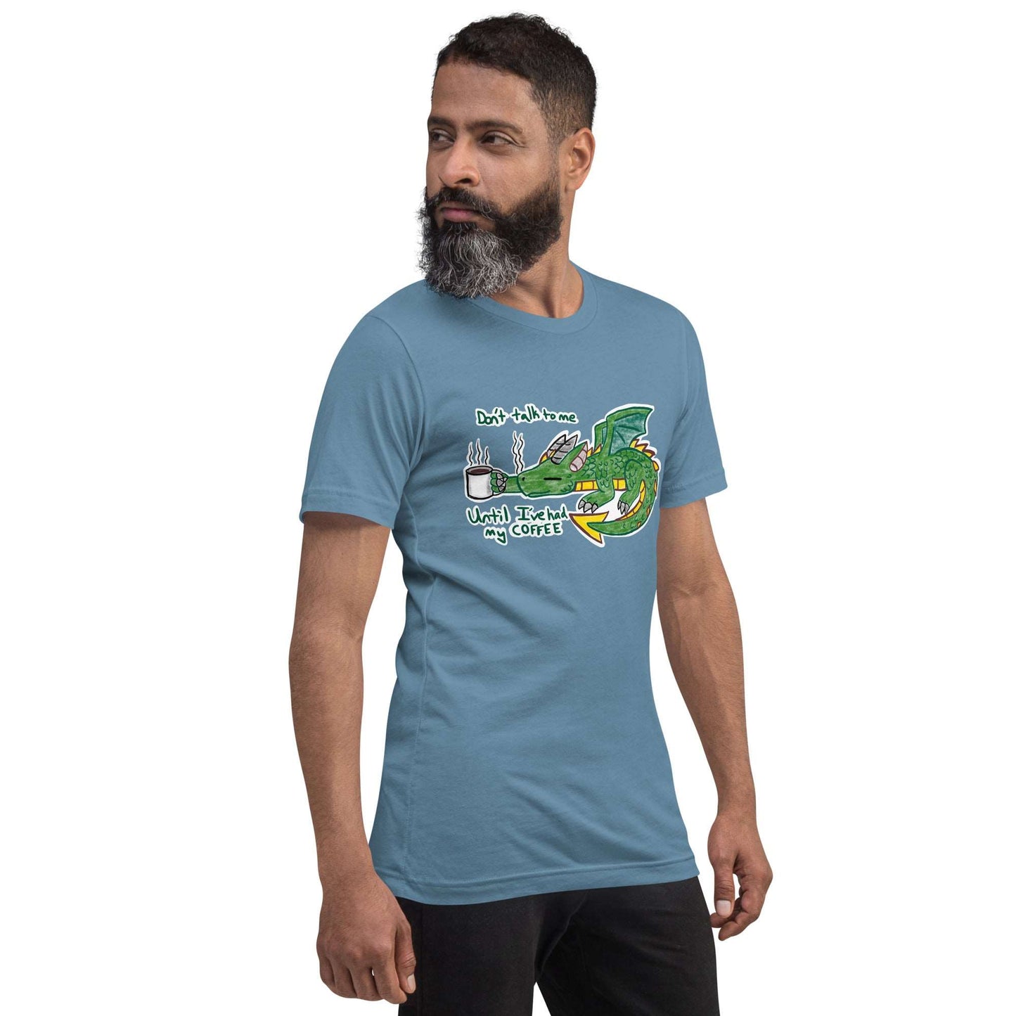 Coffee Dragon Men's tee