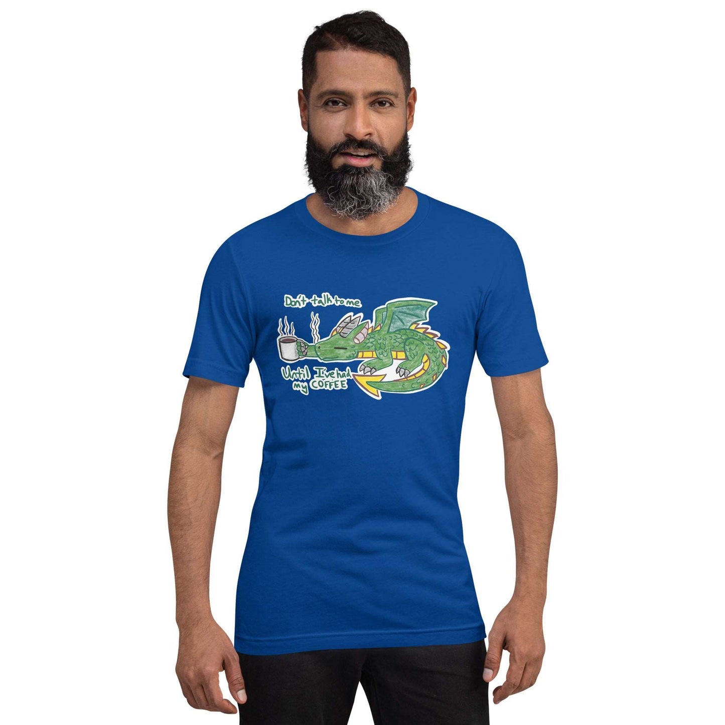 Coffee Dragon Men's tee