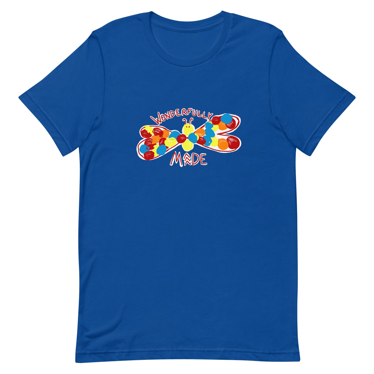 Wonderfully Made Vibrant Butterfly Tee – Supporting Reece's Rainbow