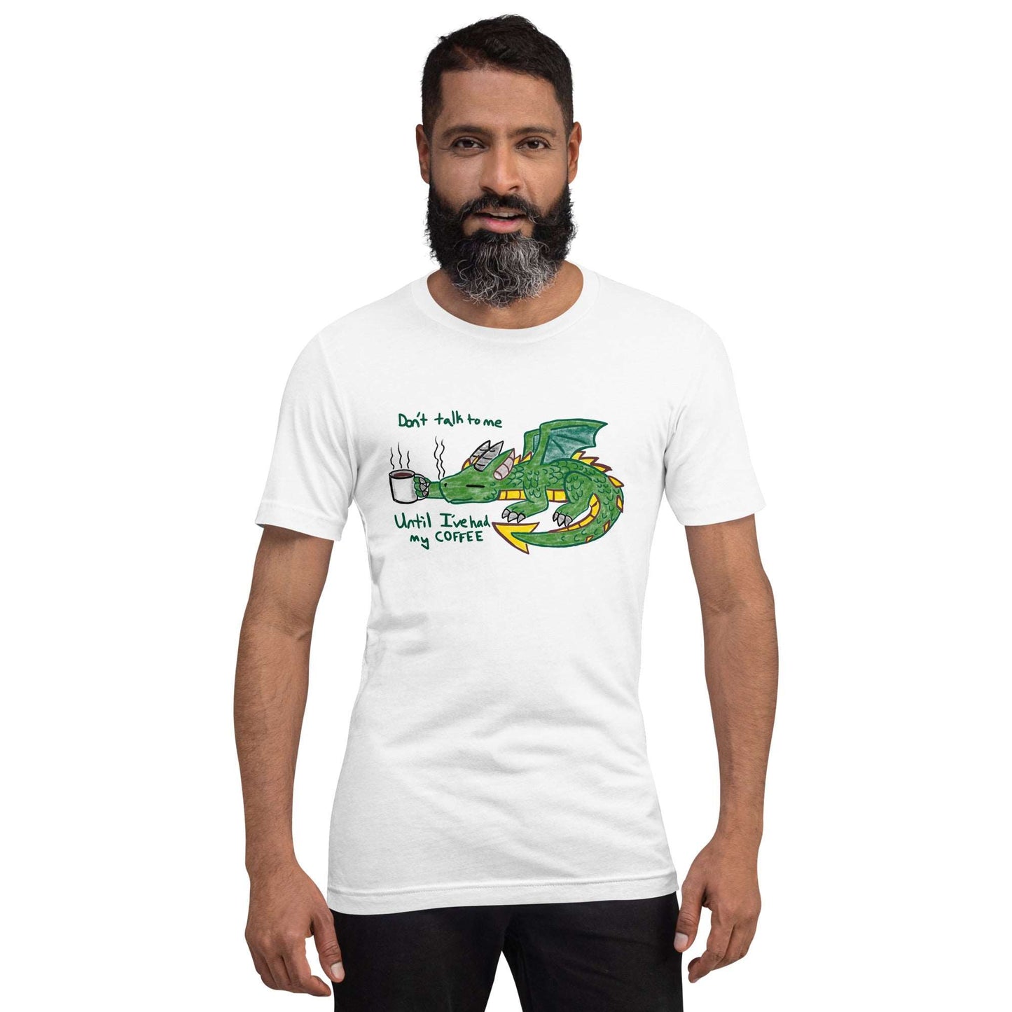Coffee Dragon Men's tee