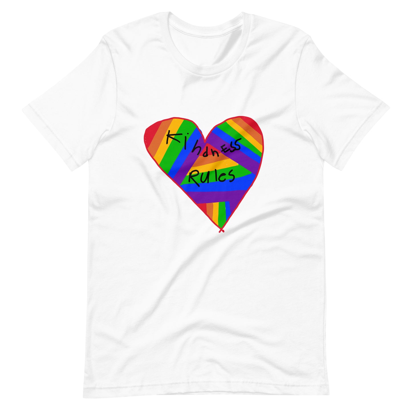 Kindness Rules Unisex t-shirt