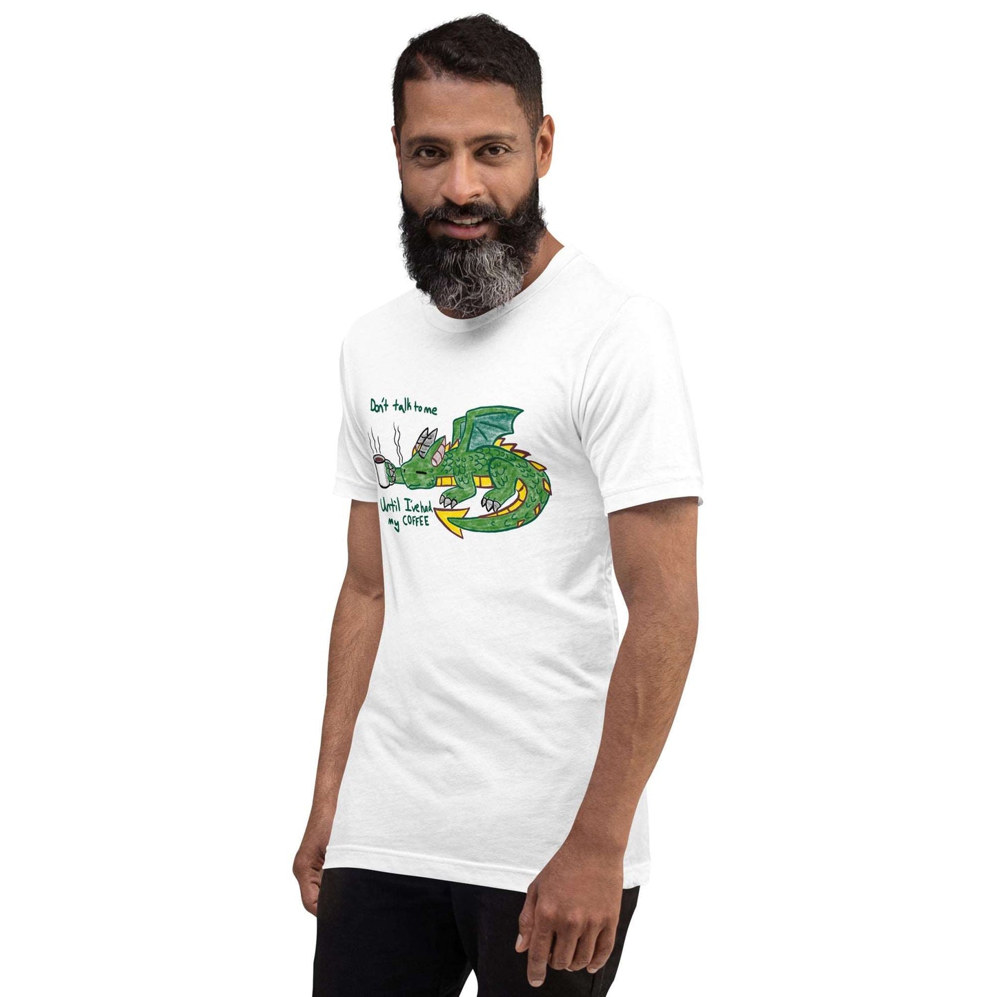 Coffee Dragon Men's tee