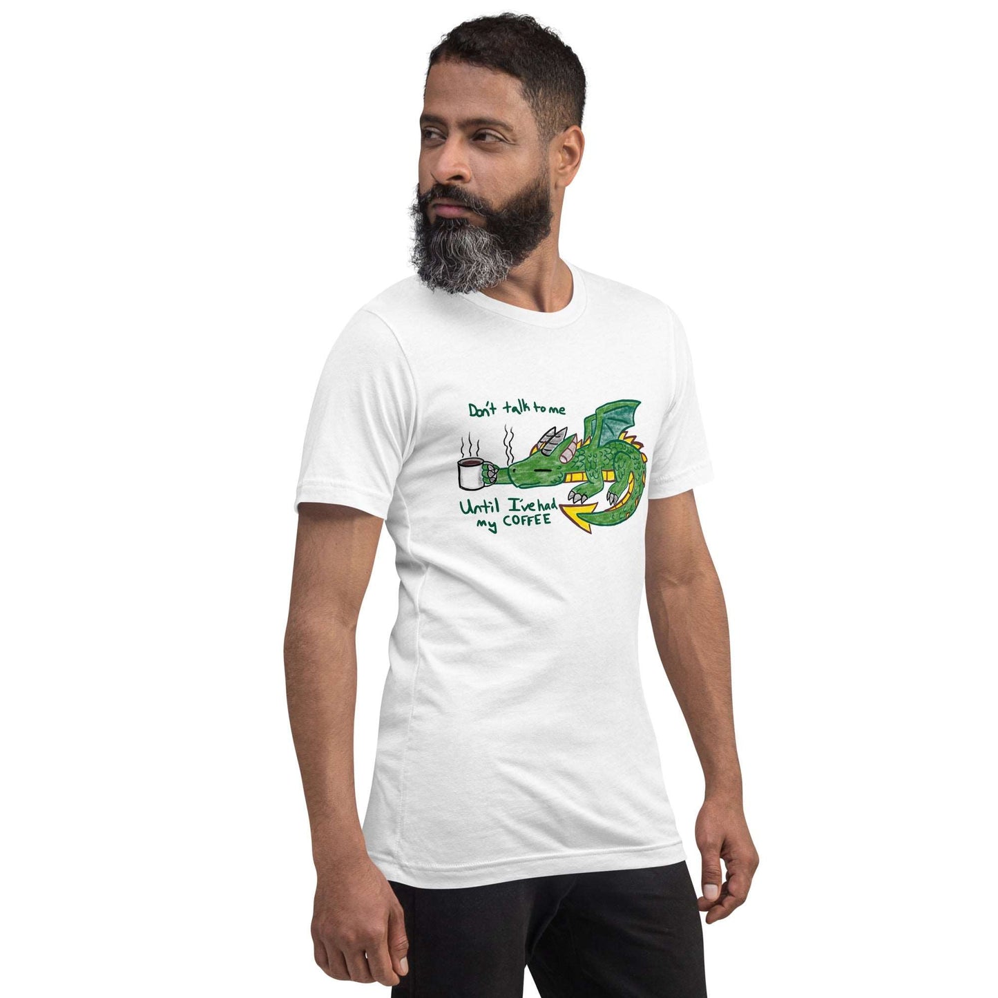 Coffee Dragon Men's tee