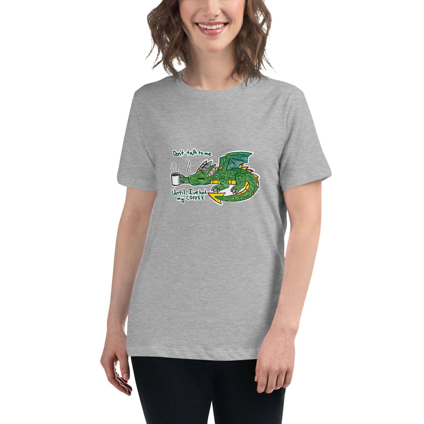 Coffee Dragon Women's Relaxed Tee