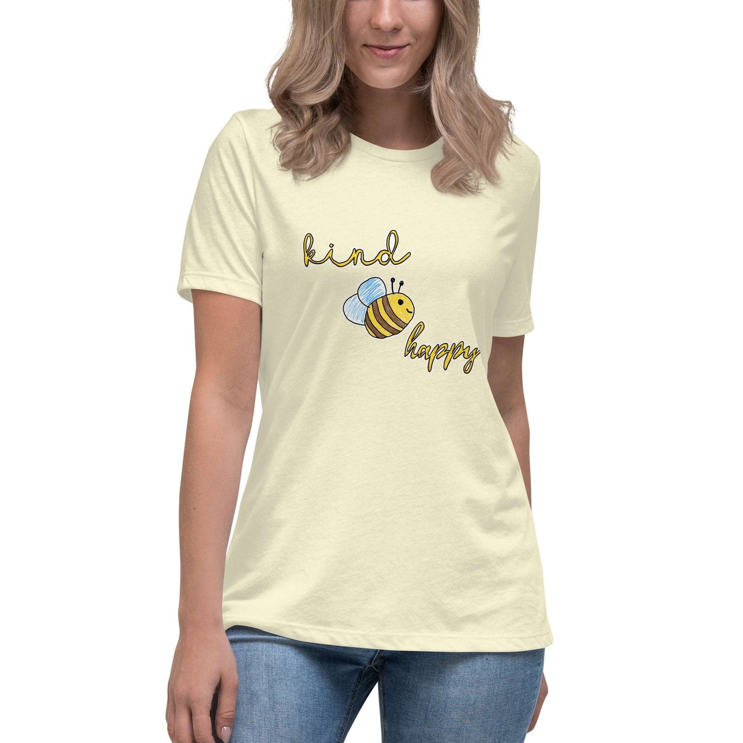 Be Kind Be Happy Women's Relaxed Tee