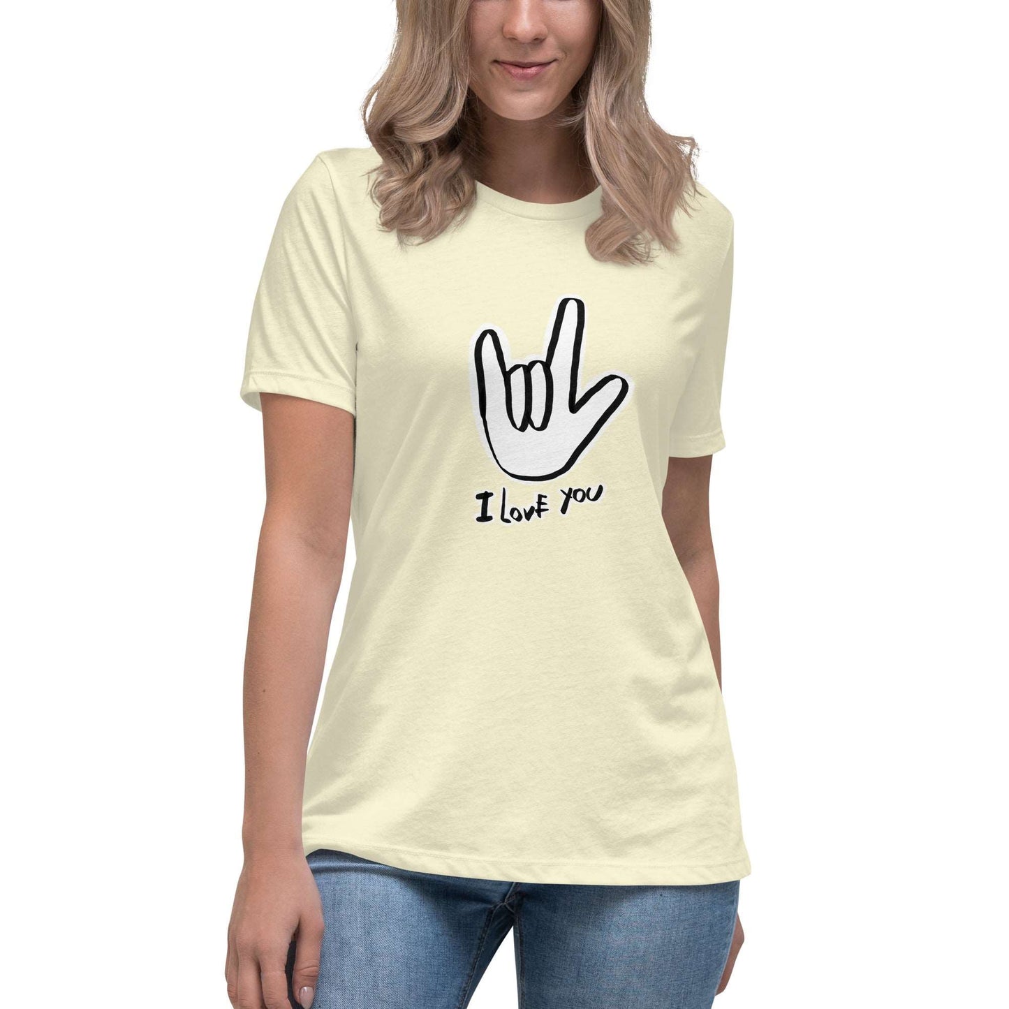 ASL I Love You Women's Relaxed Tee