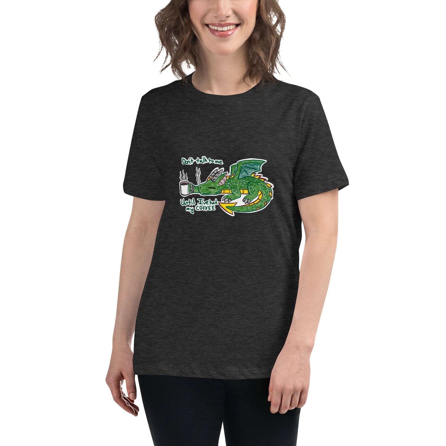 Coffee Dragon Women's Relaxed Tee