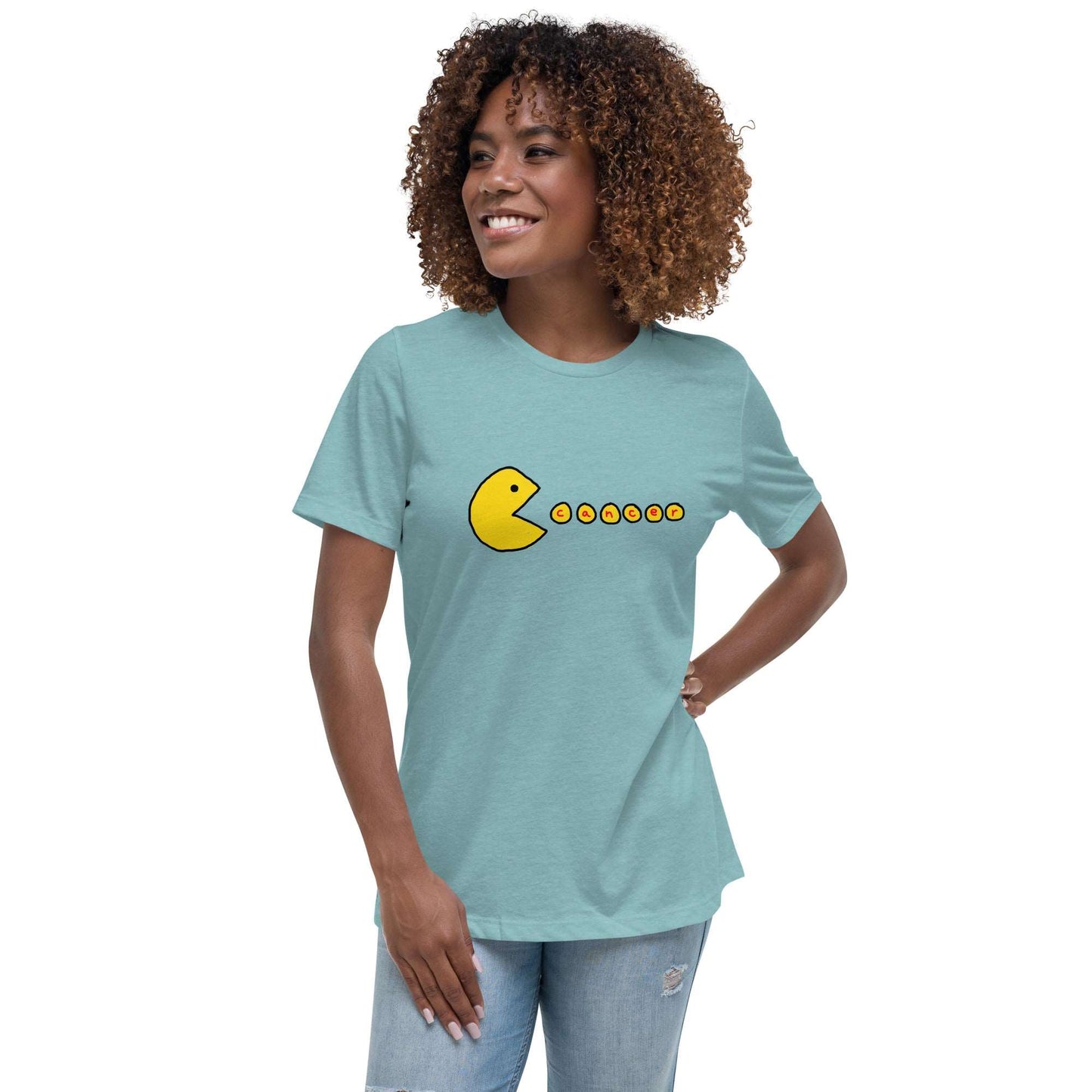Chompin' Cancer Women's Relaxed Tee