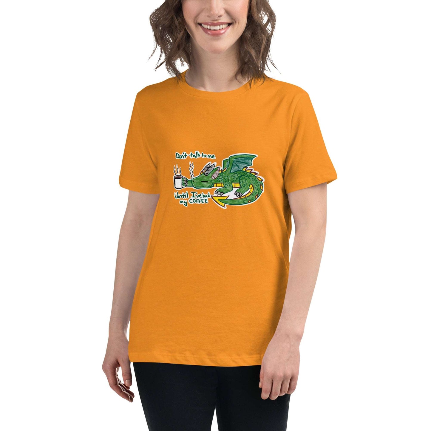 Coffee Dragon Women's Relaxed Tee