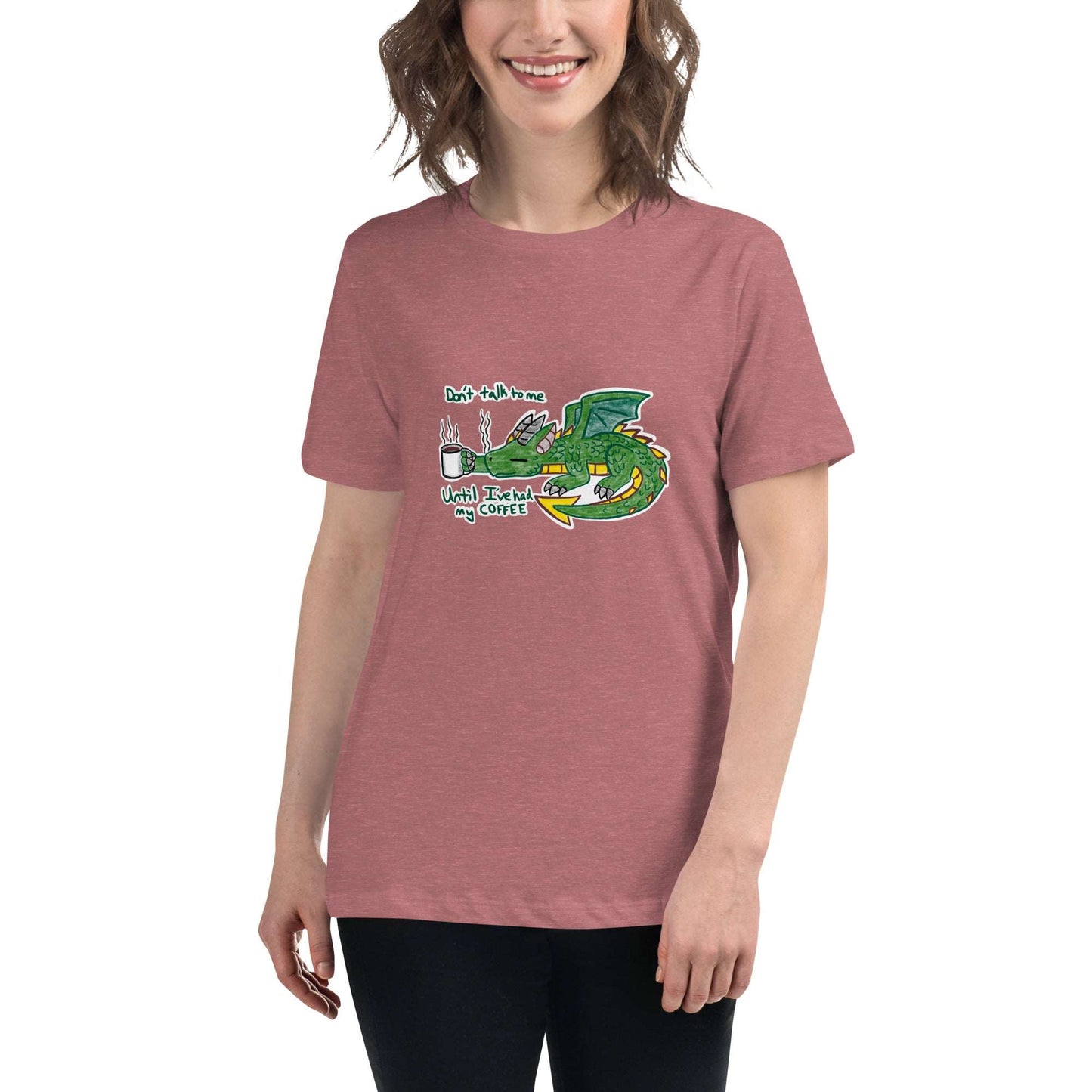 Coffee Dragon Women's Relaxed Tee