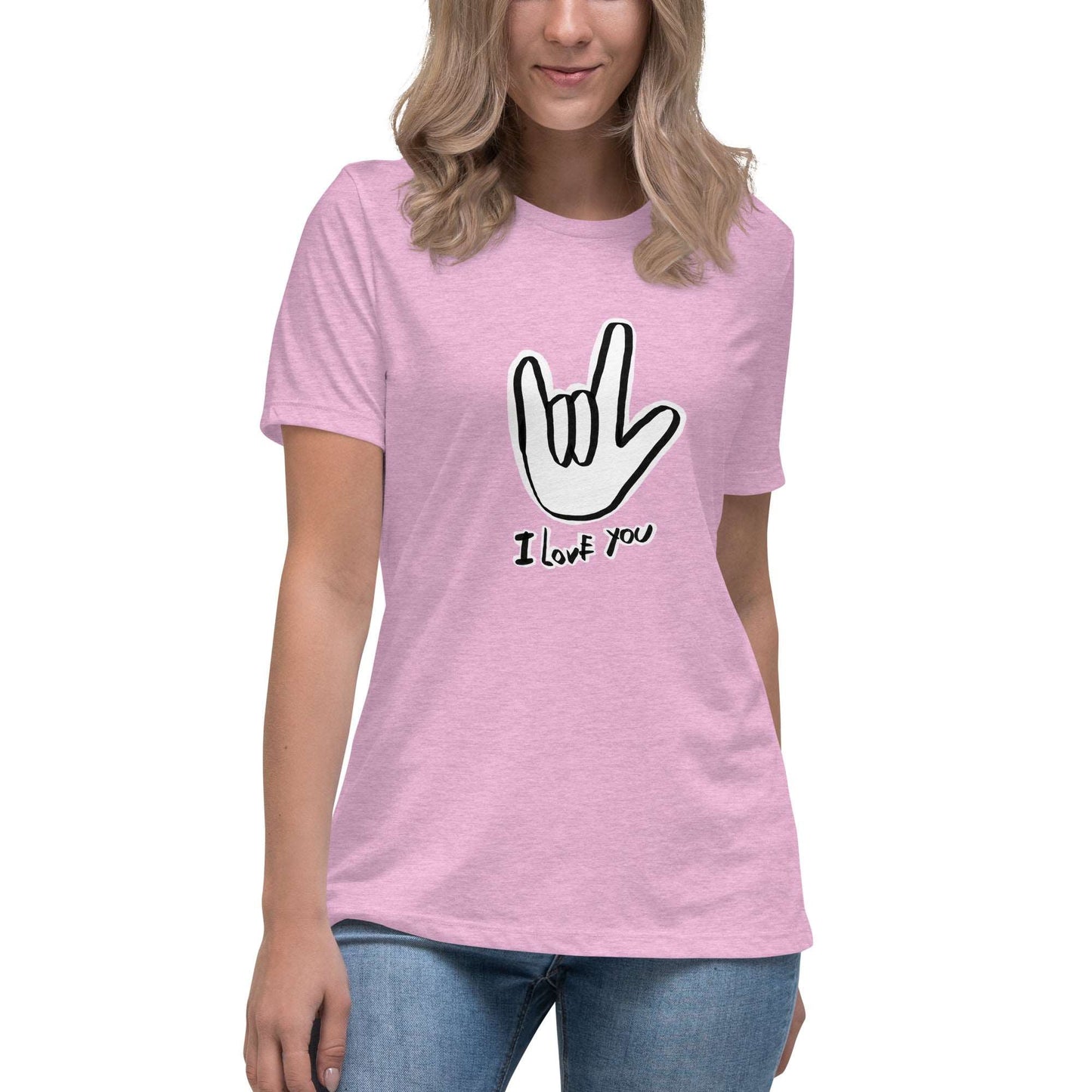 ASL I Love You Women's Relaxed Tee