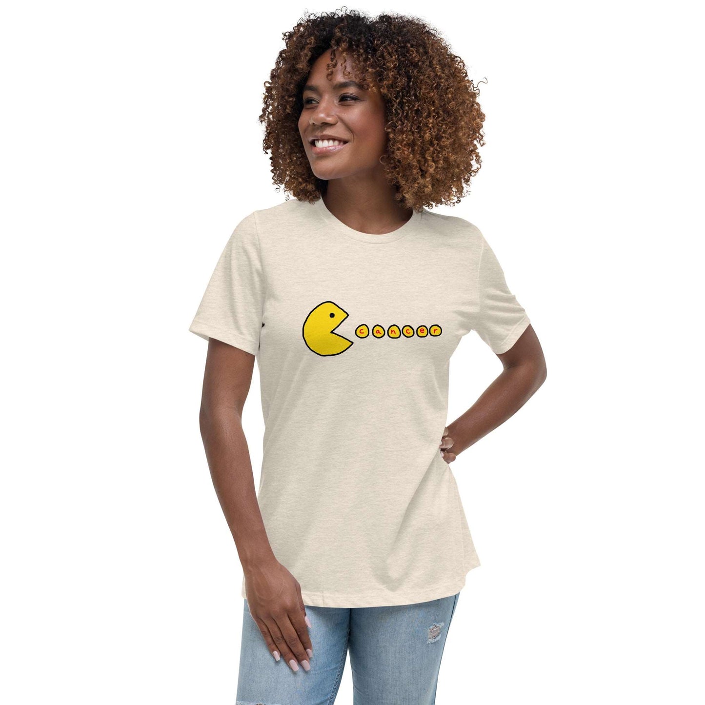 Chompin' Cancer Women's Relaxed Tee