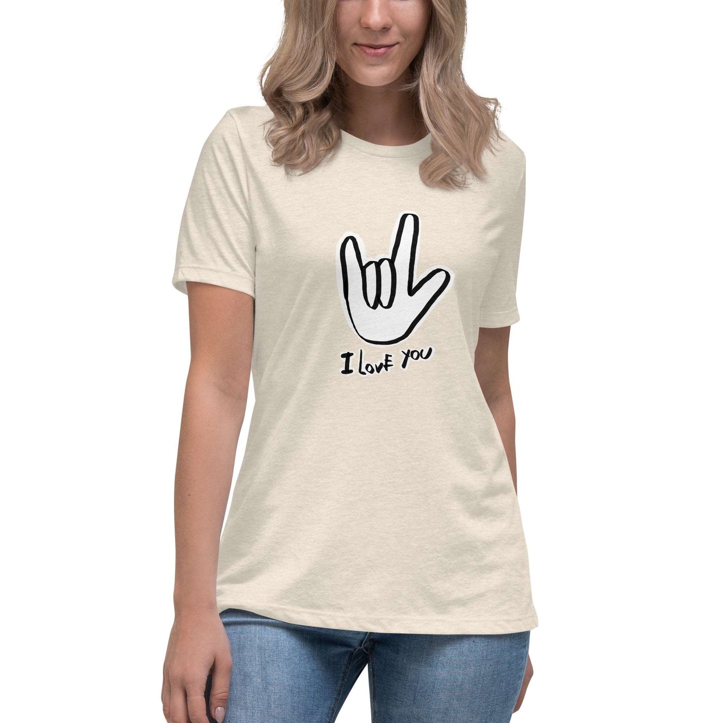 ASL I Love You Women's Relaxed Tee