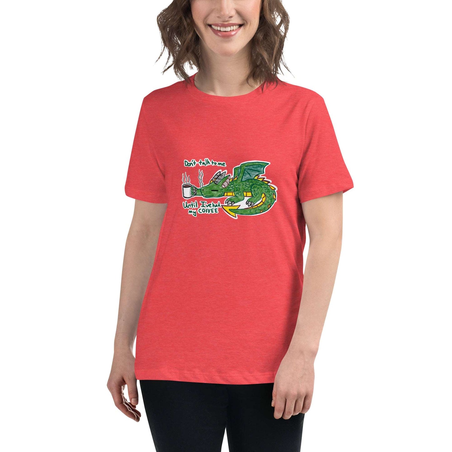 Coffee Dragon Women's Relaxed Tee