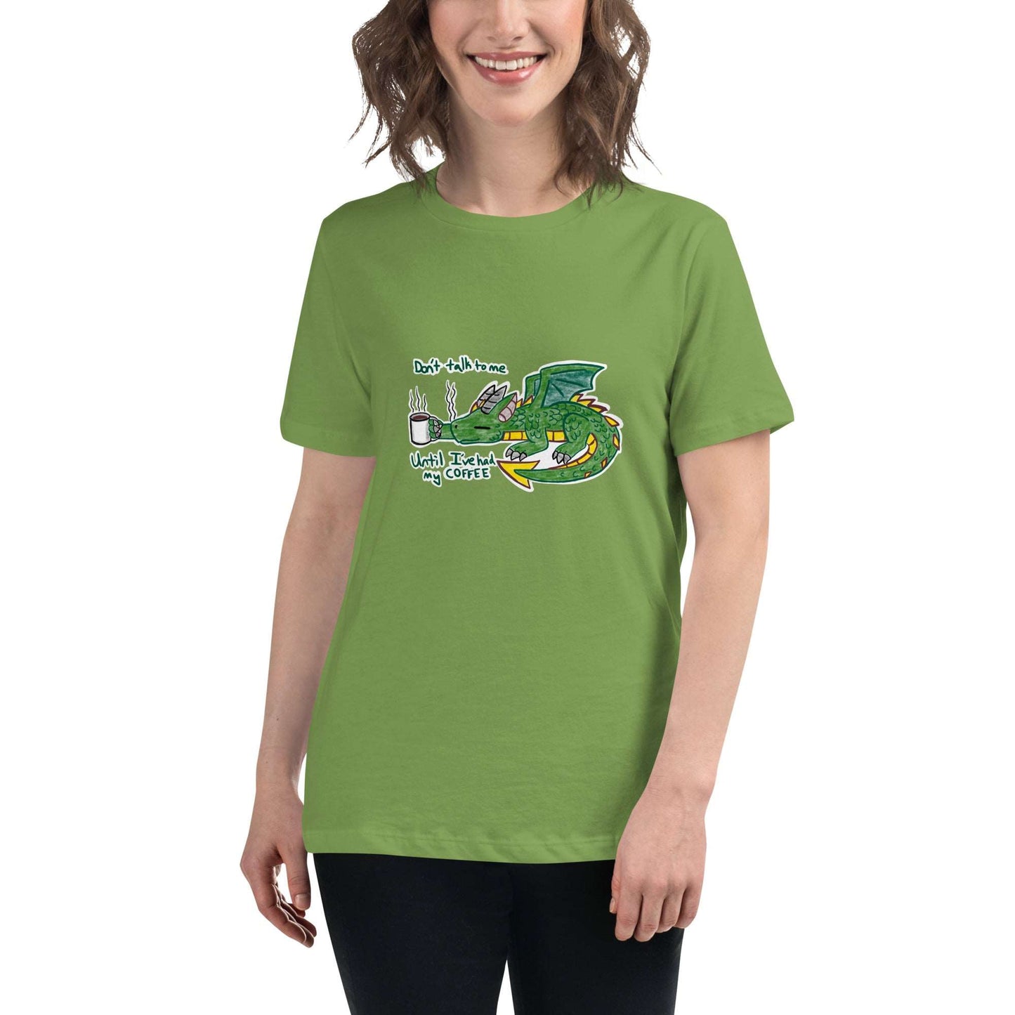 Coffee Dragon Women's Relaxed Tee