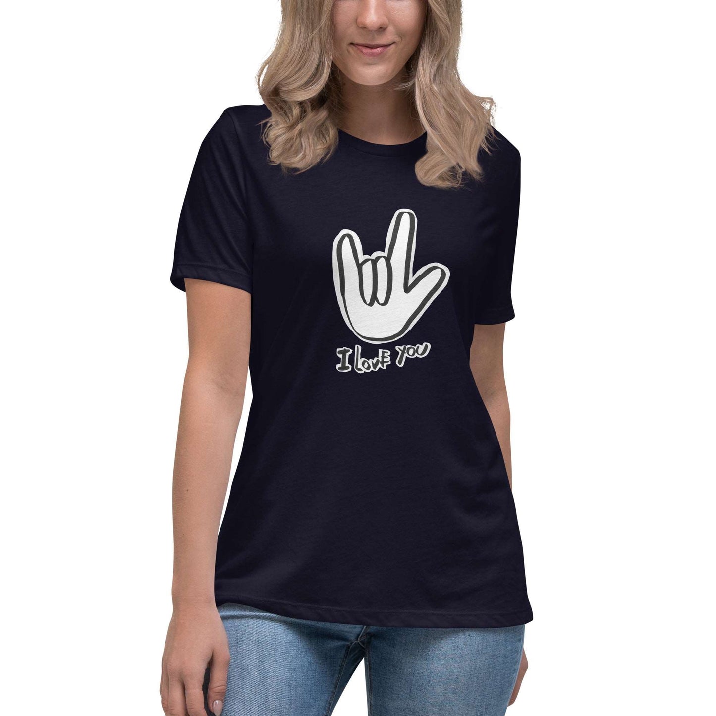ASL I Love You Women's Relaxed Tee