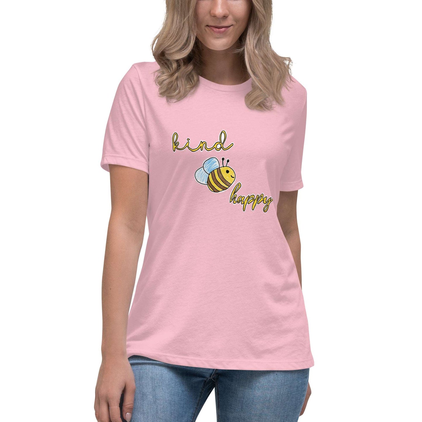Be Kind Be Happy Women's Relaxed Tee