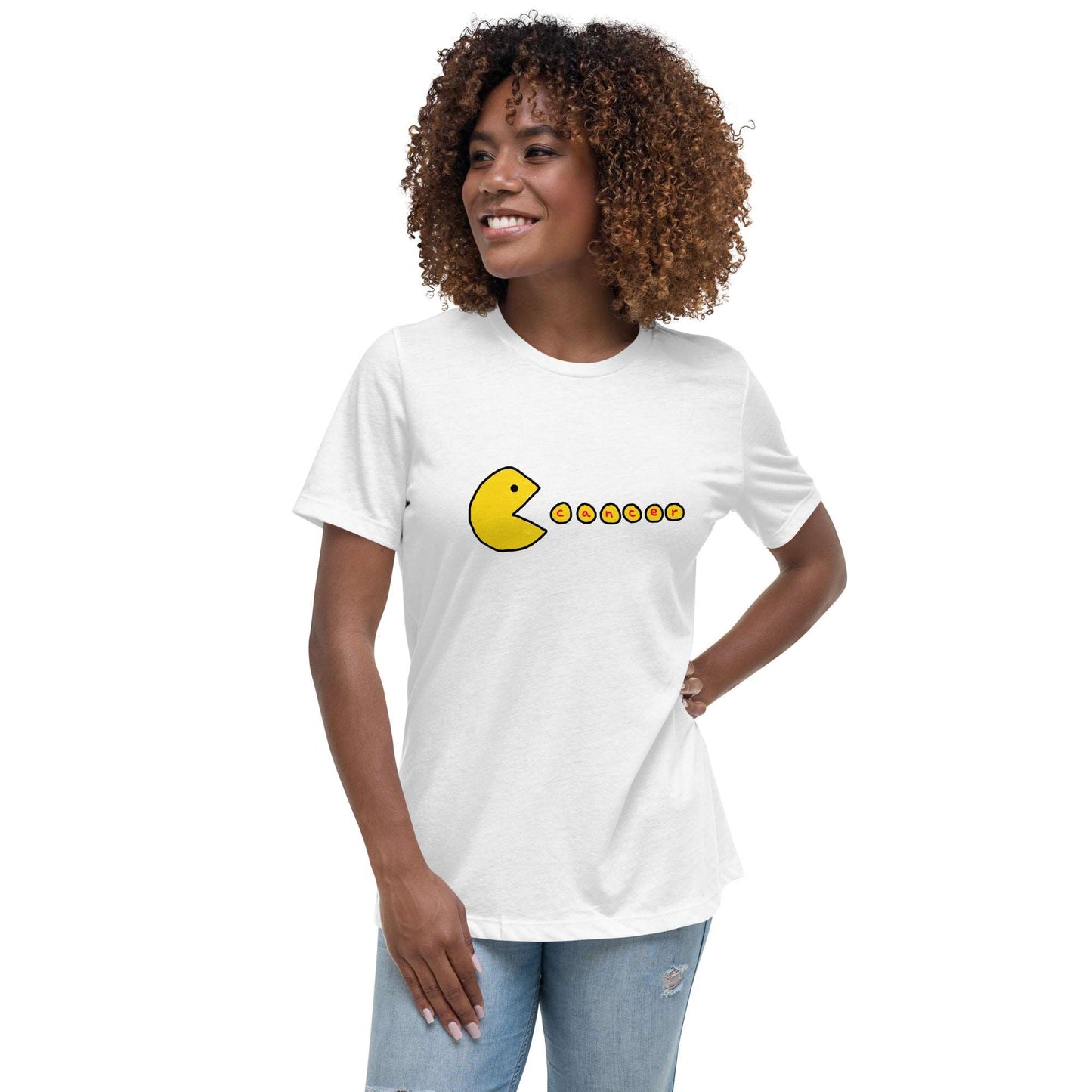 Chompin' Cancer Women's Relaxed Tee