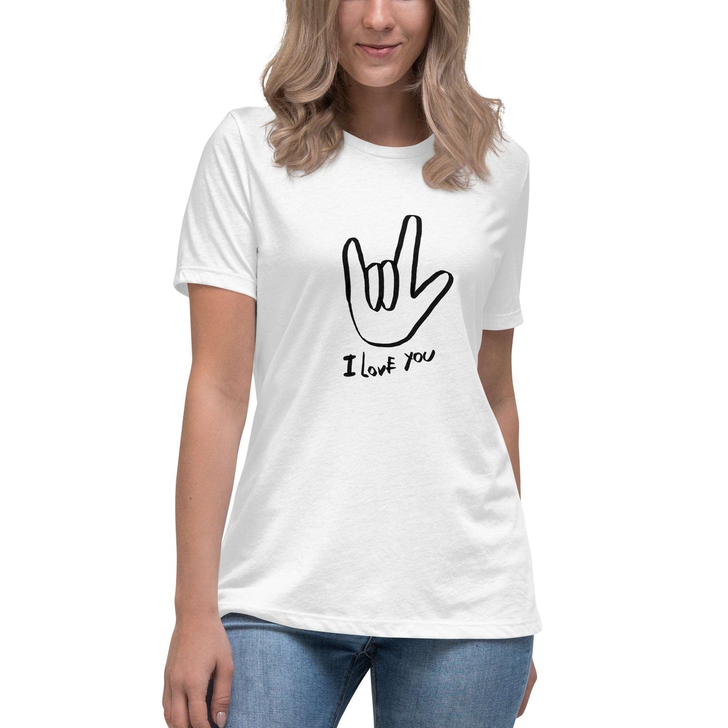 ASL I Love You Women's Relaxed Tee