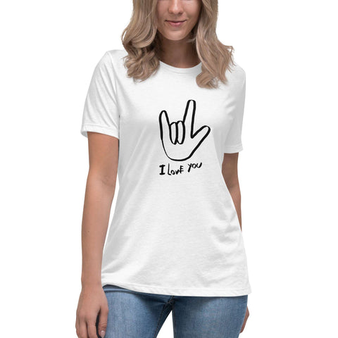 ASL I Love You Women's Relaxed Tee