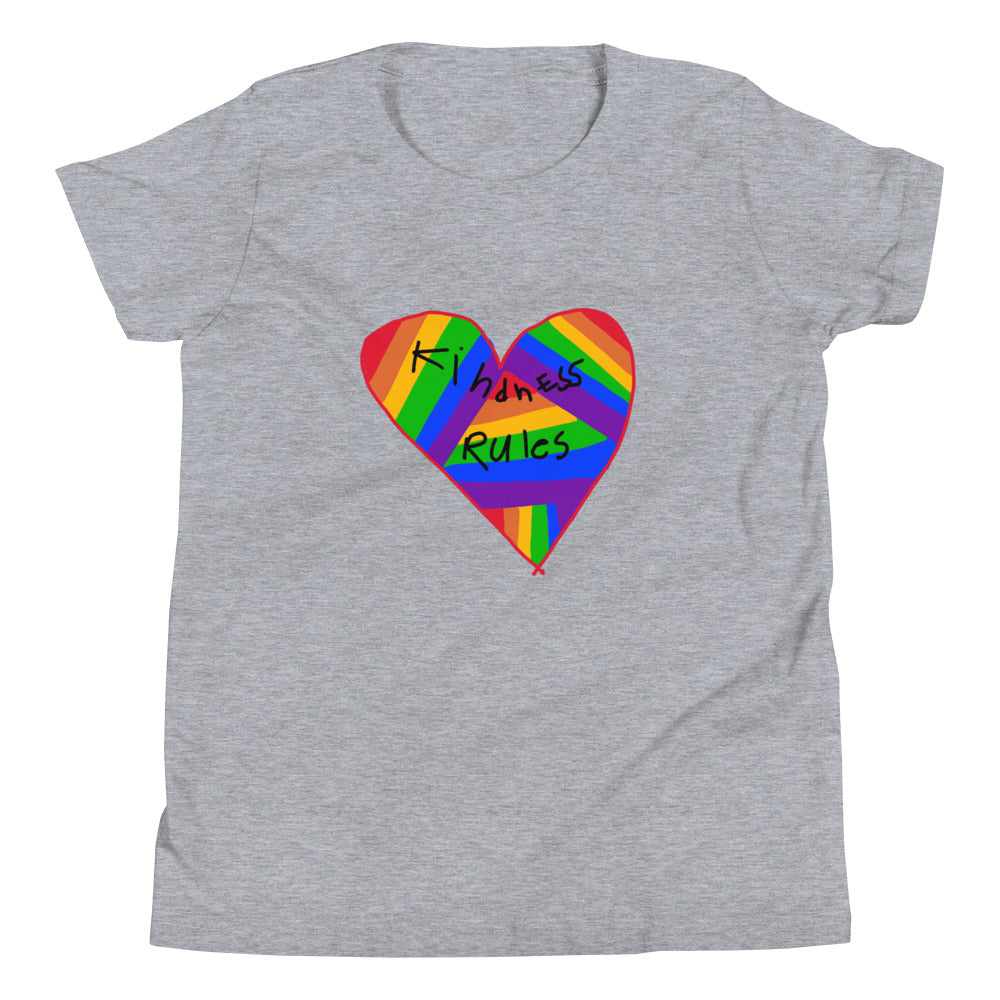 Kindness Rules Youth Short Sleeve T-Shirt
