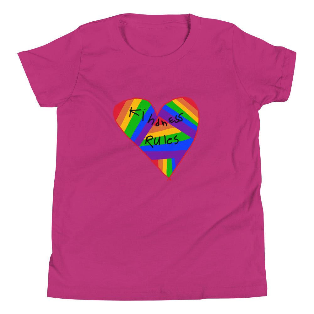 Kindness Rules Youth Short Sleeve T-Shirt