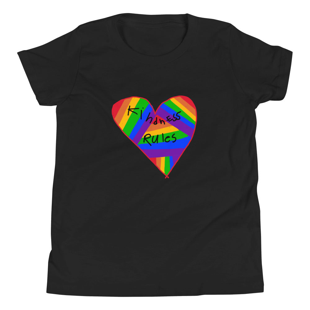 Kindness Rules Youth Short Sleeve T-Shirt