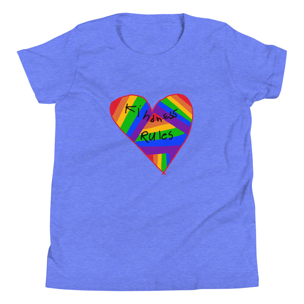 Kindness Rules Youth Short Sleeve T-Shirt