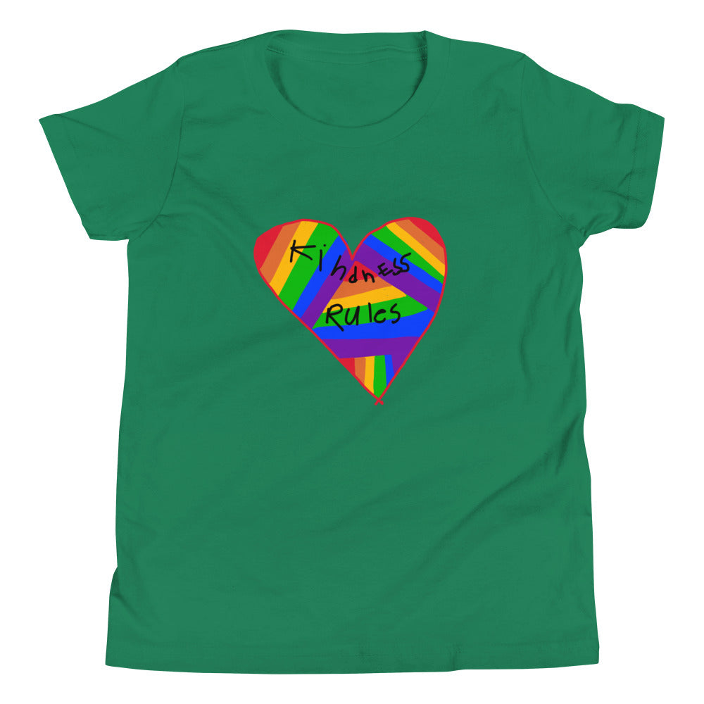 Kindness Rules Youth Short Sleeve T-Shirt