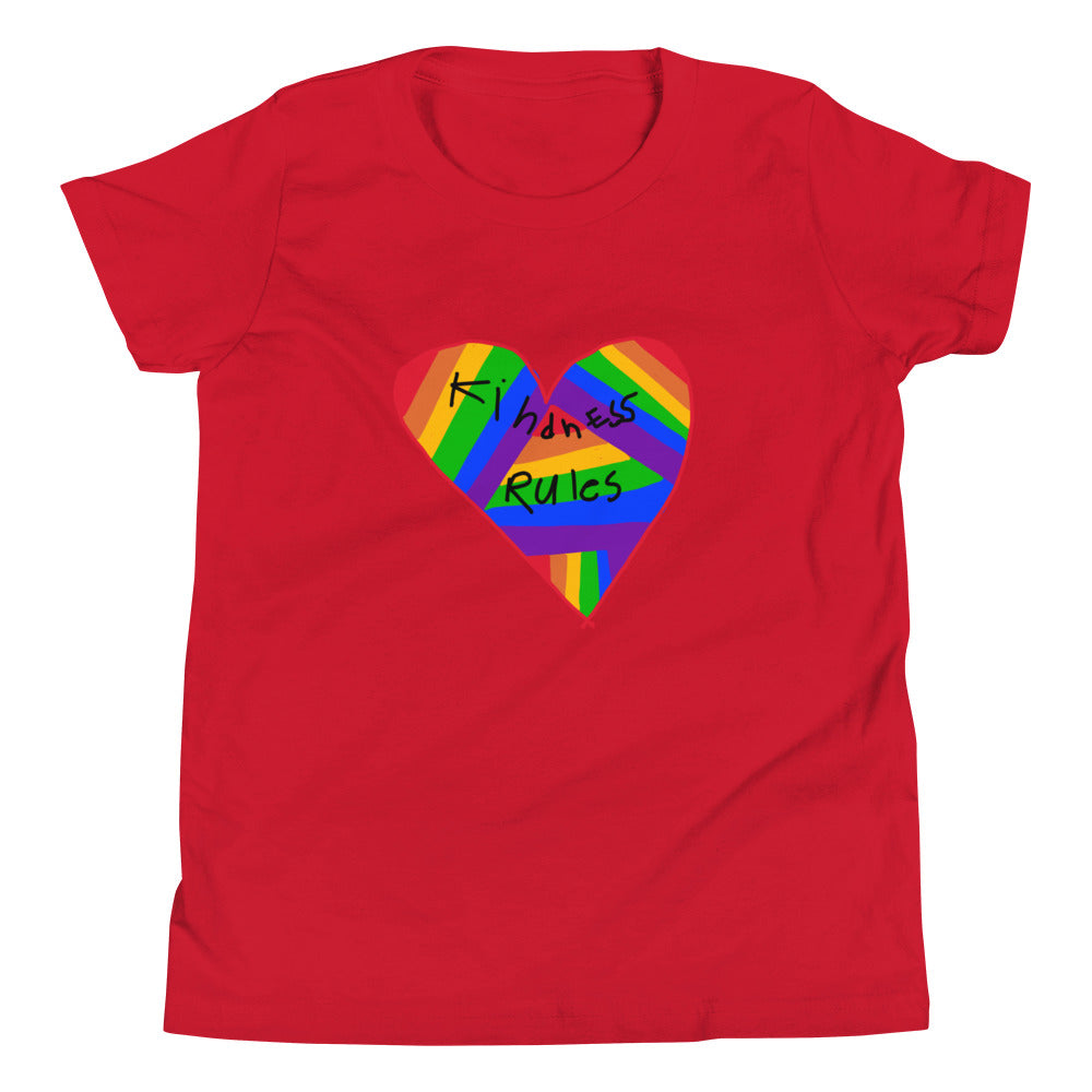 Kindness Rules Youth Short Sleeve T-Shirt
