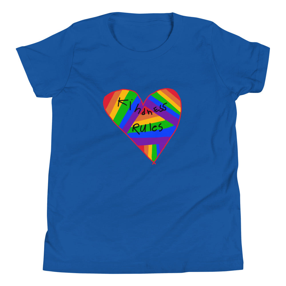 Kindness Rules Youth Short Sleeve T-Shirt