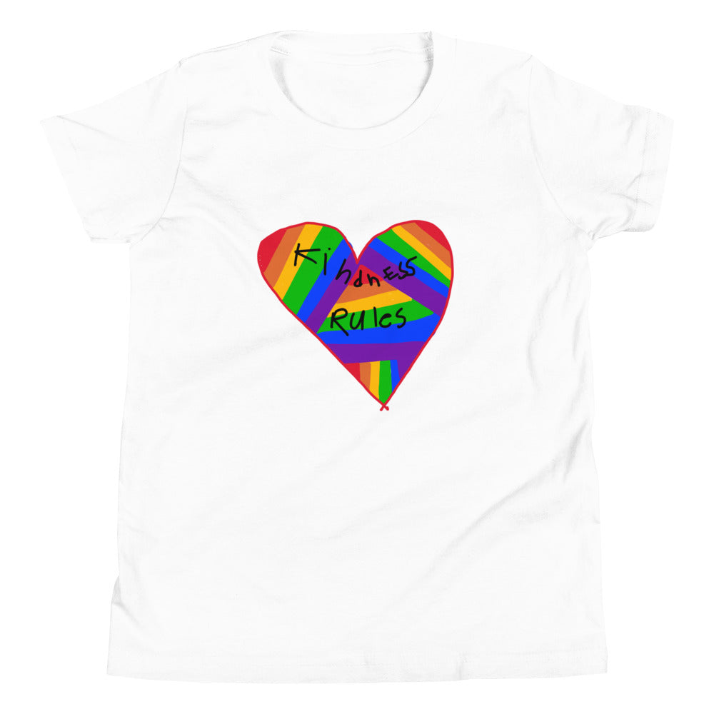 Kindness Rules Youth Short Sleeve T-Shirt