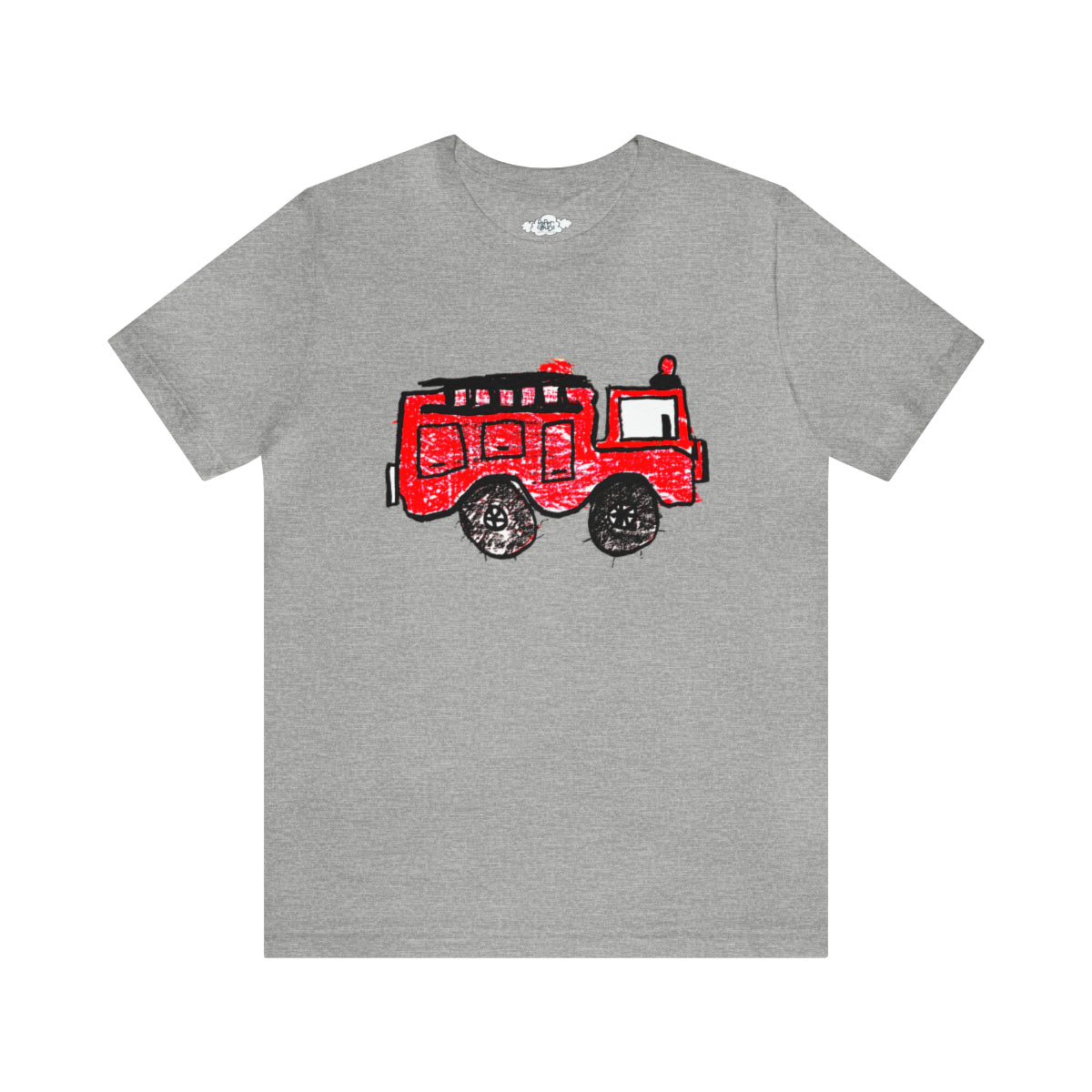 Fire Truck Unisex Jersey Short Sleeve Tee