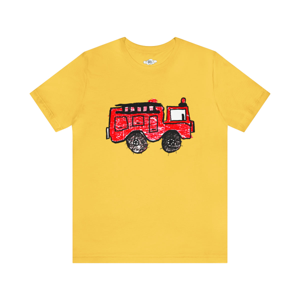 Fire Truck Unisex Jersey Short Sleeve Tee