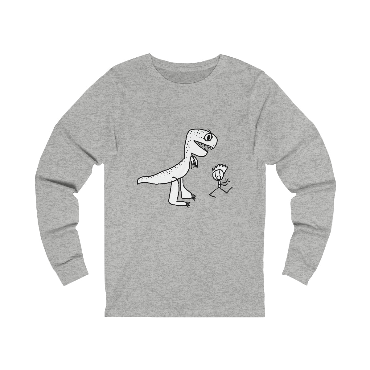 Dino Chase Unisex Jersey Long Sleeve Tee