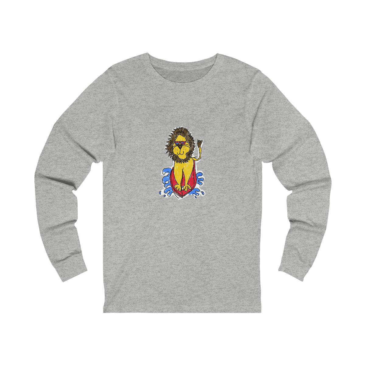Surf Lion Unisex Jersey Long Sleeve Tee