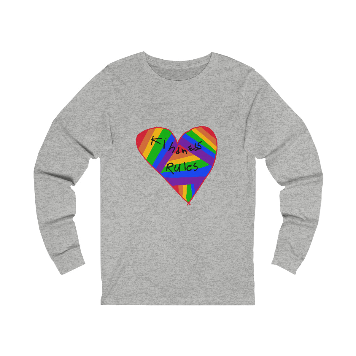 Kindness Rules Unisex Jersey Long Sleeve Tee