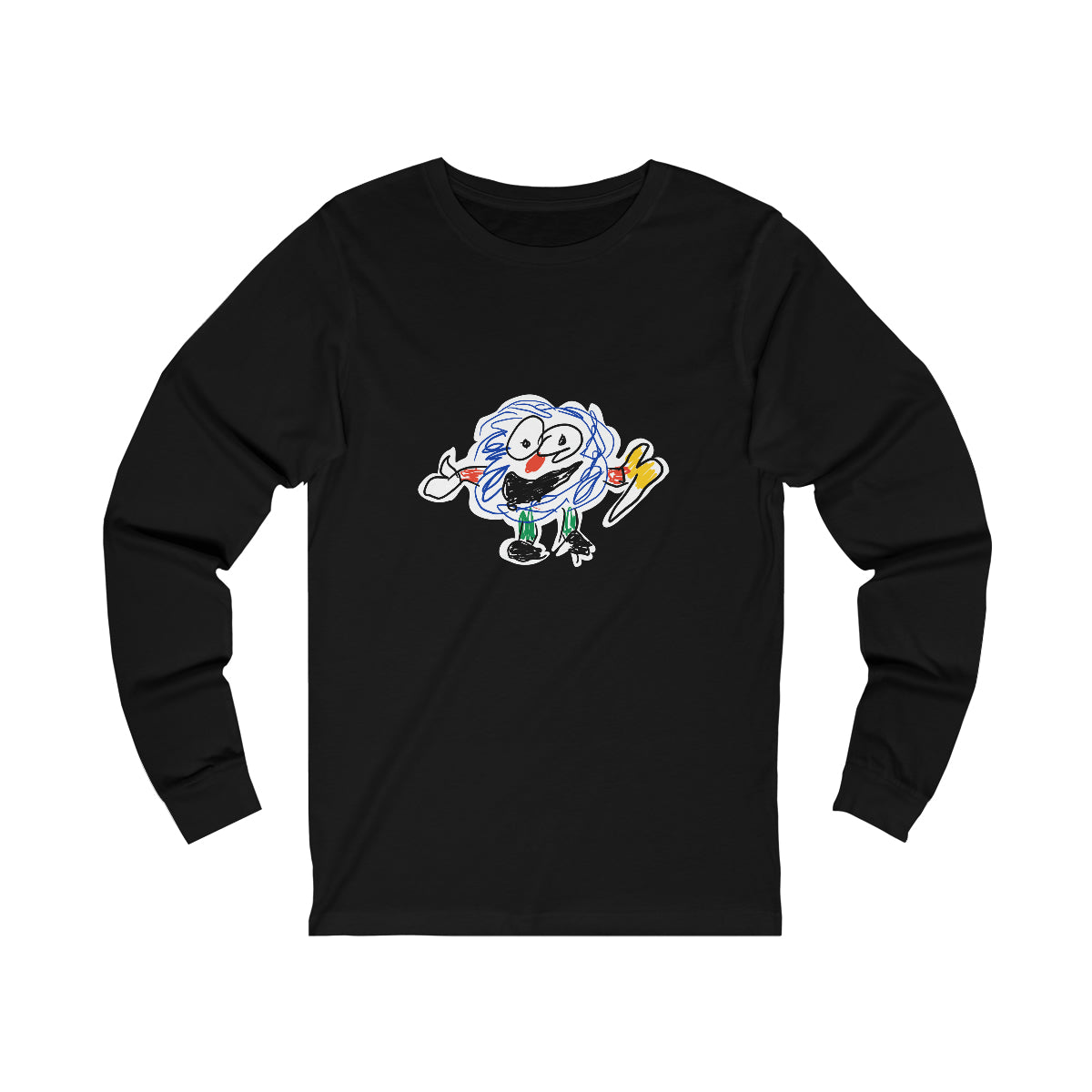 Fluffy Man Unisex Jersey Long Sleeve Tee