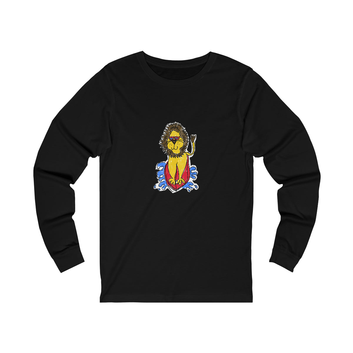 Surf Lion Unisex Jersey Long Sleeve Tee