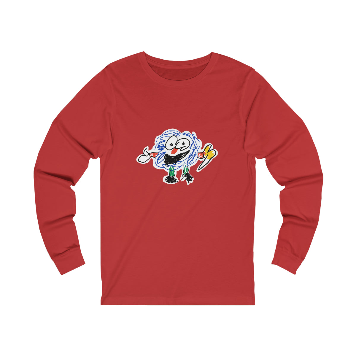 Fluffy Man Unisex Jersey Long Sleeve Tee