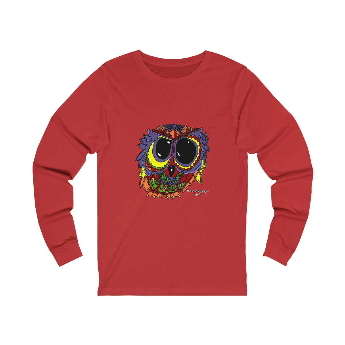Malcolm's Owl Unisex Jersey Long Sleeve Tee