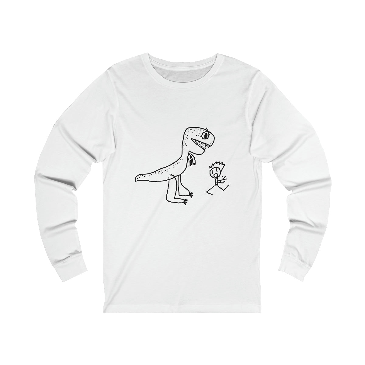 Dino Chase Unisex Jersey Long Sleeve Tee