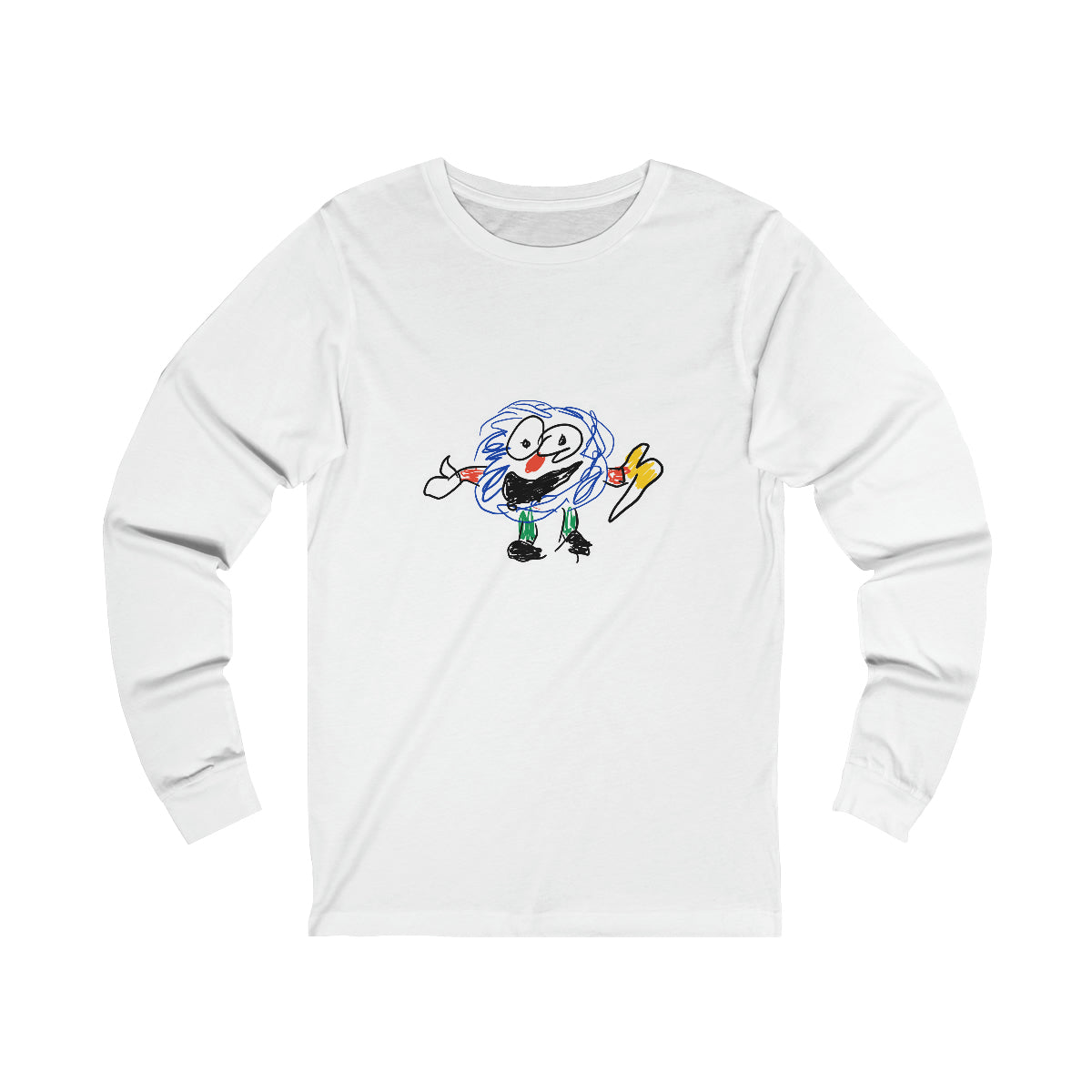 Fluffy Man Unisex Jersey Long Sleeve Tee