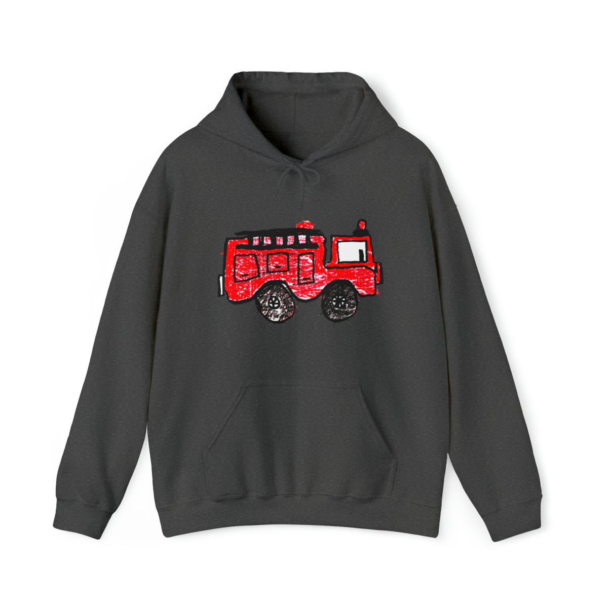 Fire Truck Unisex Heavy Blend™ Hooded Sweatshirt